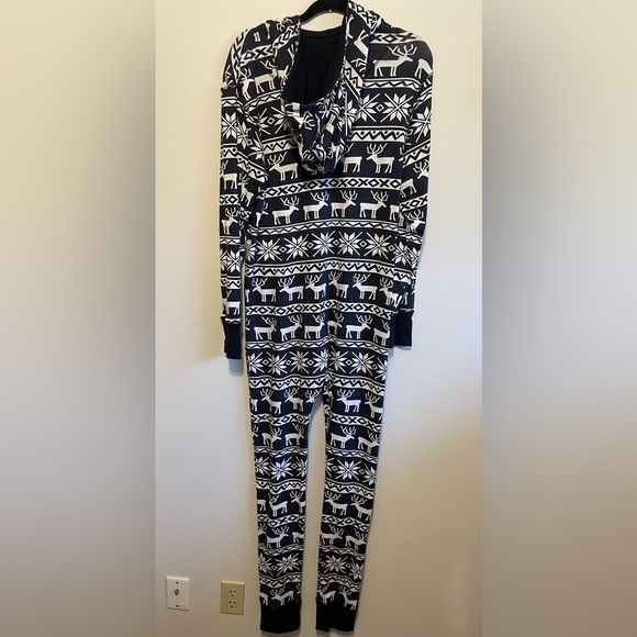 LAZY ONE - one piece hooded pyjamas - Picture 2 of 4